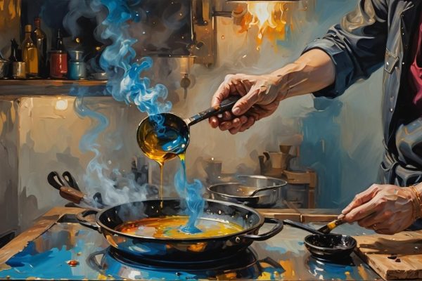 Comment savoir la température de l'huile sans thermomètre ?