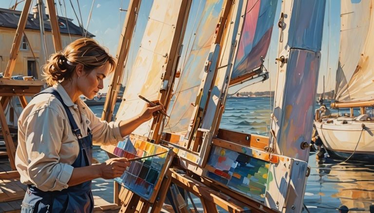 Les étapes pour peindre la coque d'un voilier